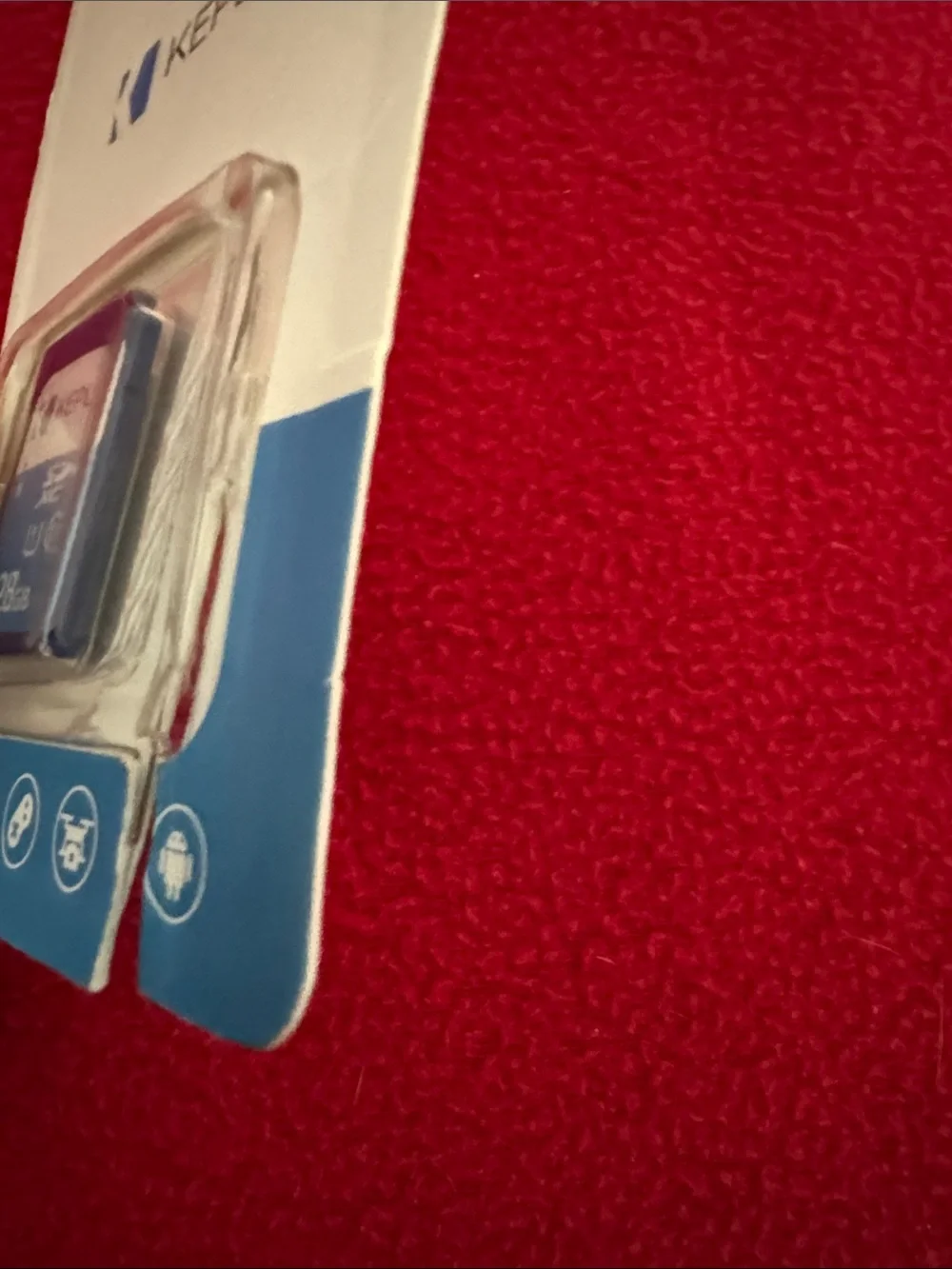 Keple 128GB Blue SDXC Memory Card - Reliable High-Speed Storage